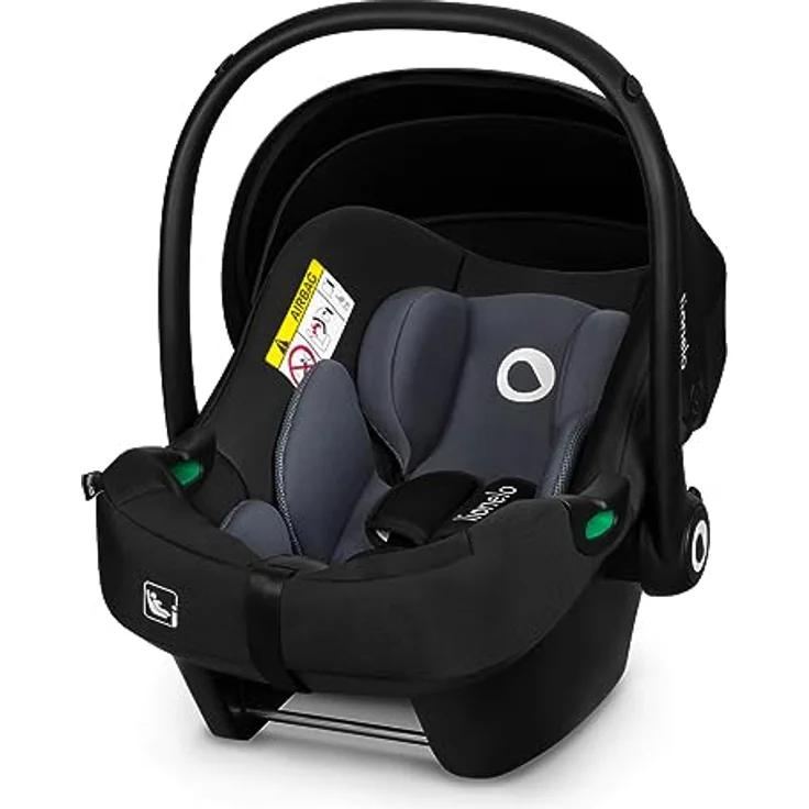 LIONELO ASTRID i-Size Baby Autositz 40-87 cm, Babyschale Gruppe 0+, Rückwärtsgerichtete Montage, 3-Punkt-Sicherheitsgurt Seitenschutz, Sitzeinlage Dri-Seat – Bild 2