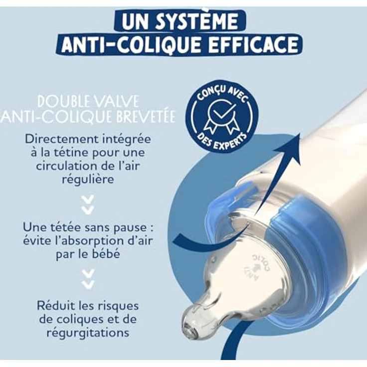 Dodie Anti-Colic Sauger, rund, Durchfluss 1 – langsam, 4 Stück, extra weiches Silikon, für Anfänger – Bild 3