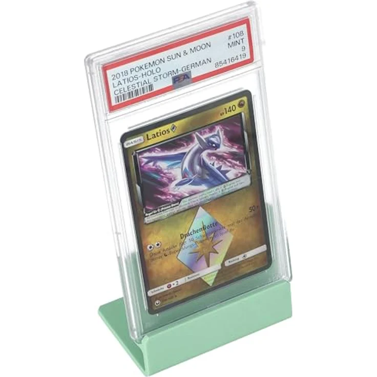 Feldherr 5er Set Kartenständer für Graded Cards und Trading Cards, stabil und langlebig, mint – Bild 2