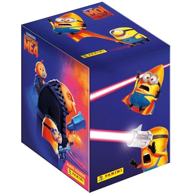 Panini Despicable Me 4 Aufkleber-Kollektion, 36 Packungen mit 5 Aufklebern pro Packung