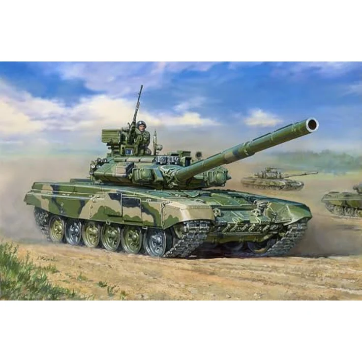 Zvezda Z3573 500783573 - 1:35 Modelle Russischer Kampfpanzer T-90 – Bild 3