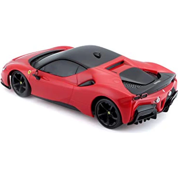 Maisto Tech R/C Ferrari SF90 Stradale: Ferngesteuertes Auto im Maßstab 1:24, 2,4 GHz, mit Pistolengriff-Steuerung, ab 5 Jahren, 20 cm, rot (581532) – Bild 5