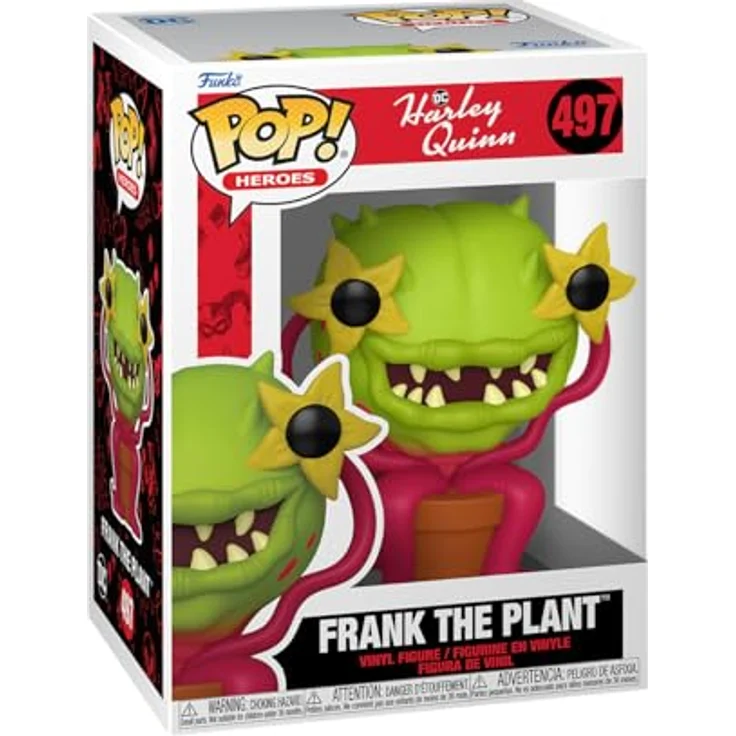 Funko Pop! Heroes: Harley Quinn Animationsserie - Frank The Plantche Comme la Plantte - Figur de Vinyle à Collectionner - Spielzeug für Kinder und Erwachsene – Bild 1
