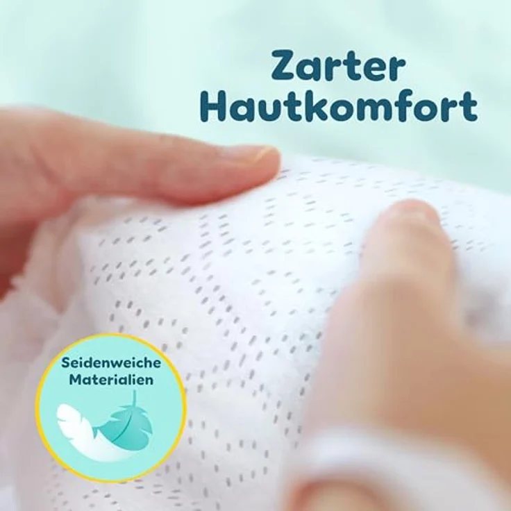 Pampers Premium Protection Windeln Gr.1 Newborn (2-5 kg), Halbmonatsbox, 180 St, 100% Auslaufschutz, ultra weich, Dermacomfort Innenvlies – Bild 7