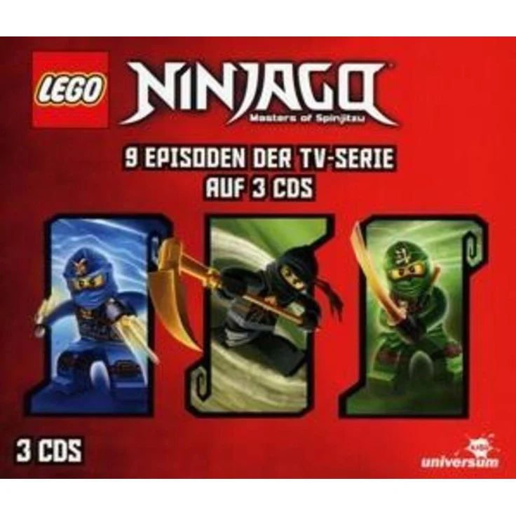 Leonine Hörspiel LEGO® Ninjago Hörspielbox 2, spannendes Hörspielabenteuer für Kinder ab 6 Jahre – Bild 1