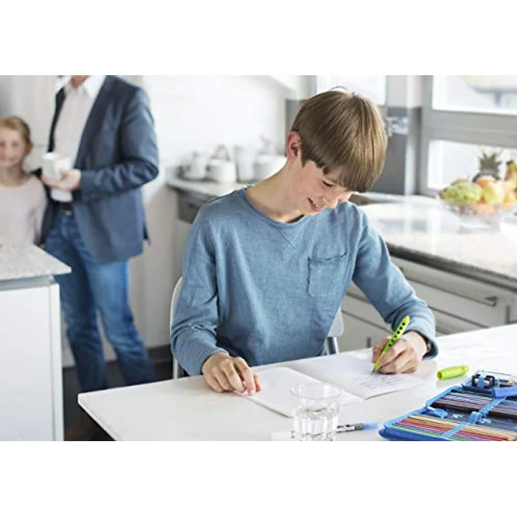 Faber-Castell Schulfüller Scribolino Linkshänder L hellblau - Preisvergleich – Bild 7