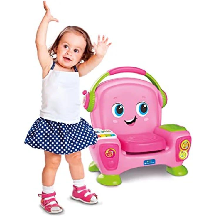 Clementoni Lernspiel für Kinder, pink, fördert motorische und kognitive Fähigkeiten, für Einzelspieler, langlebig und sicher. – Bild 7