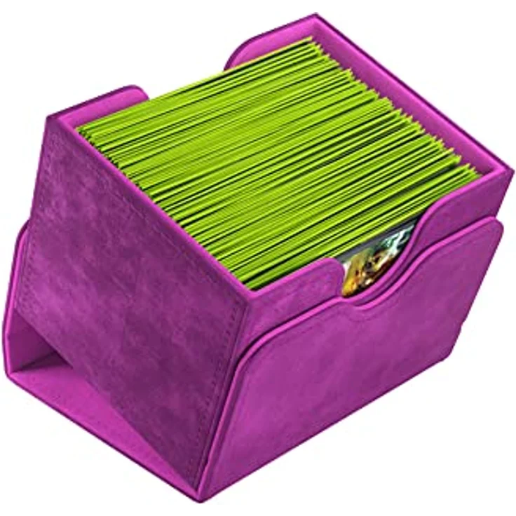 Gamegenic Sidekick 100+ XL Convertible Purple, Kartenaufbewahrung mit abnehmbarer Abdeckung und einzigartiger Präsentation – Bild 4