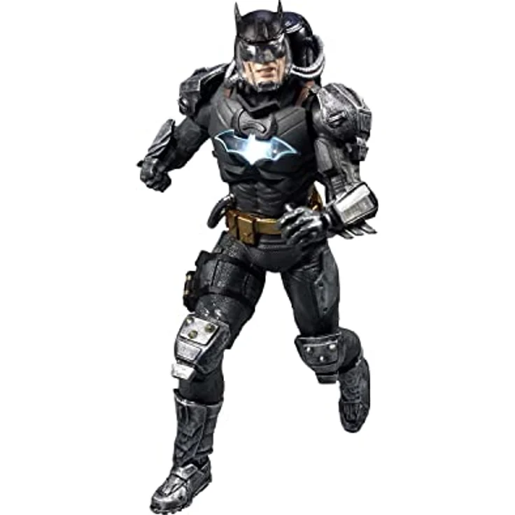 McFarlane DC Multiverse Actionfigur Batman Hazmat Suit, 18 cm, mit LED Leuchtfunktion und 22 Artikulationspunkten – Bild 2