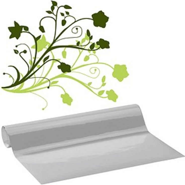 plottiX Vinylfolie permanent grau, 31,5 cm x 1,0 m, stark selbstklebend für Innen- und Außenbereich – Bild 1