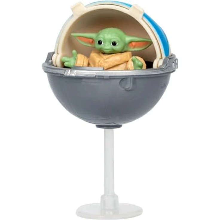 Star Wars Epic Hero Series Grogu Action-Figur mit kultiger Schwebewiege, 2,5 cm, kompatibel mit Hasbro Epic Hero Series – Bild 5