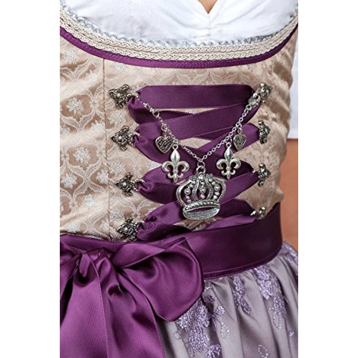 Edelnice Dirndl Brokat, exklusives Gold-Dirndl aus der Exclusive Kollektion – Bild 4