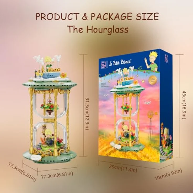 Pantasy Der kleine Prinz The Hourglass, Klemmbausteine für kreatives Bauen und Entdecken – Bild 7