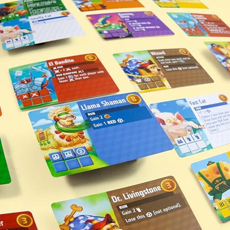 Alderac Entertainment Group Cubitos - Würfelspiel - ENG Edition, Strategisches Rennspiel mit Würfeln und Unterstützungsmechanik – Bild 6