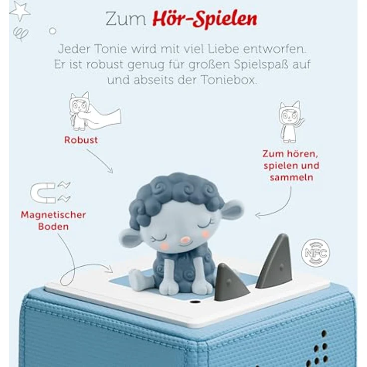 tonies Hörspielfigur Schlummerbande: Schlummerschaf - Einschlafmelodien von der Weide – Bild 4