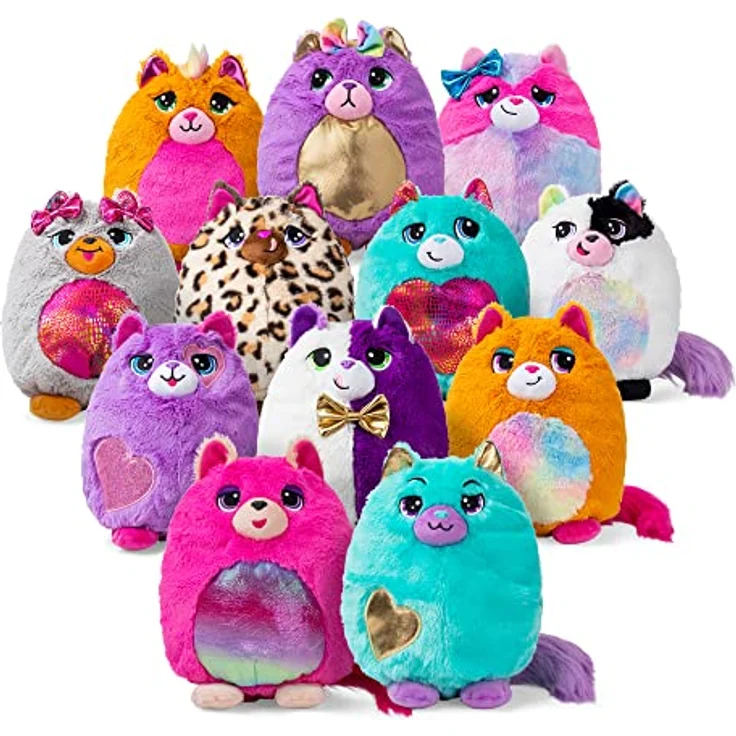 Misfittens Basic Fun 03936 Katzen, Wave 1 Surprise Stofftiere, Sammelfigur Katze Plüschtiere, Kuscheltier für Mädchen und Jungen ab 4 Jahren, Modelle und Farbe Sortiert – Bild 2