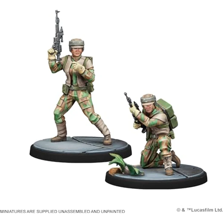 Atomic Mass Games AMGD1027 - Star Wars: Shatterpoint - Real Quiet Like Squad Pack, Erweiterung mit Han Solo, Chewbacca und Rebel Commando Einheiten für 2 Spieler, ab 14 Jahren – Bild 4