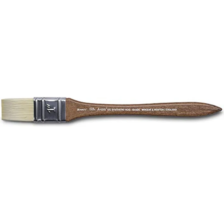 Winsor & Newton 5010825 synthetischer Künstler Ölpinsel mit hoher Elastizität & Lebensdauer, ergonomischer Stiel für Ölfarben und Alkydfarben - Lasurpinsel 1" – Bild 1