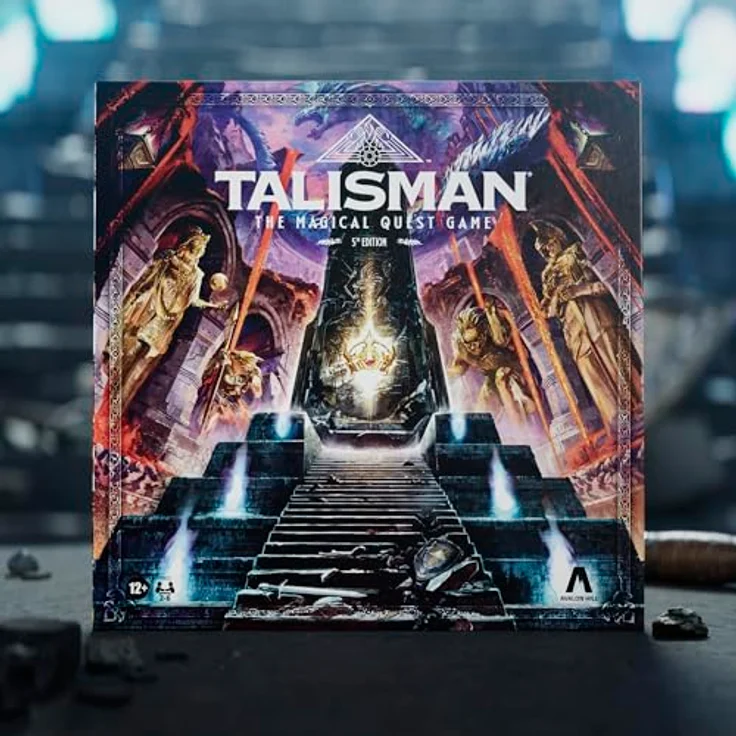 Hasbro Gaming Talisman: The Magical Quest Game, Brettspiel für 2-6 Spieler ab 12 Jahren mit 12 Charakteren und umfangreichen Abenteuerkarten – Bild 13