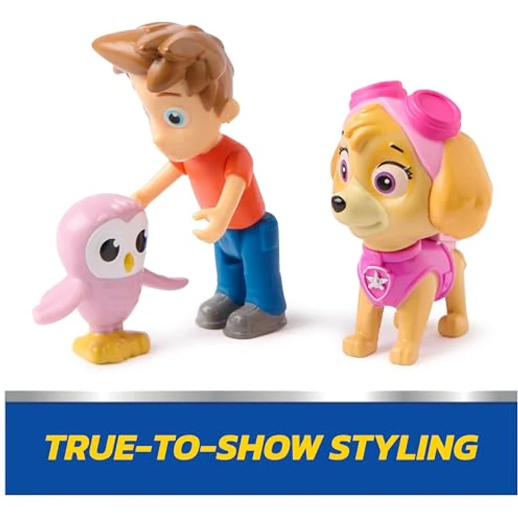 Spin Master PAW Patrol PAW FGR Story Figure Pack Skye und Alex Porter, 5 cm und 7,5 cm Figuren, Mehrfarbig – Bild 6