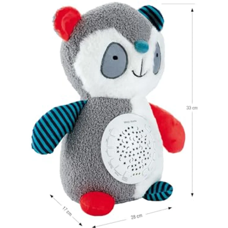 Milly Mally Plüschtier Milly Panda, 35 cm mit Projektor für gemütliche Schlafmomente – Bild 8