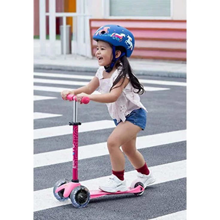Mini Micro Deluxe mit LED Räder Pink – Bild 7