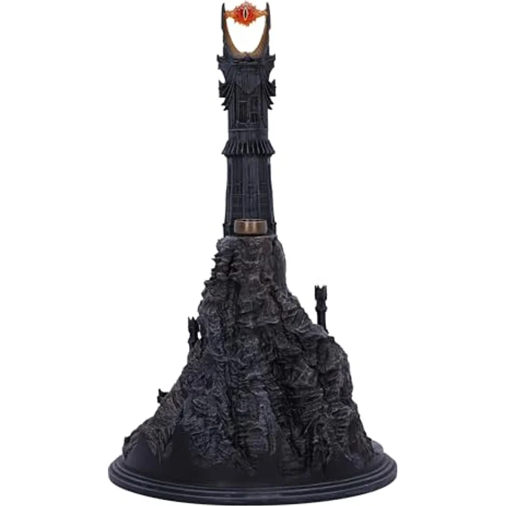 Nemesis Now Barad Dur, Statue zum Film ´Herr der Ringe´, 26 cm groß, mit Räuchereinsatz – Bild 3