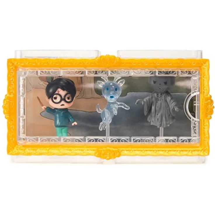 Wizarding World Micro Magical Moments Sammelfiguren Set, Harry Potter, Patronus und Dementor im Setzkasten, für Kinder ab 6 Jahren – Bild 7