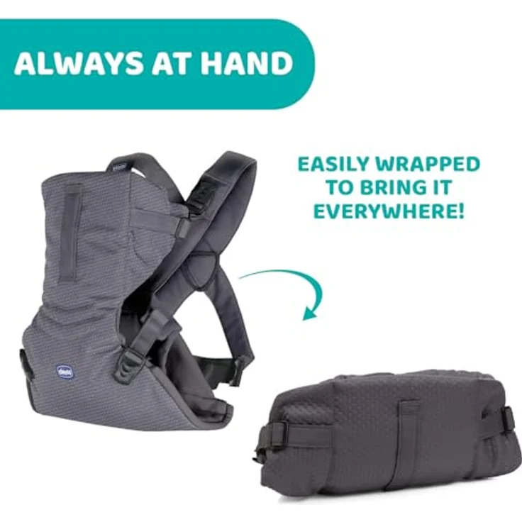Chicco EasyFit, ergonomische Babytrage für Kinder bis 9 kg, hüftfreundlich, leicht anziehbar und verstellbar – Bild 7