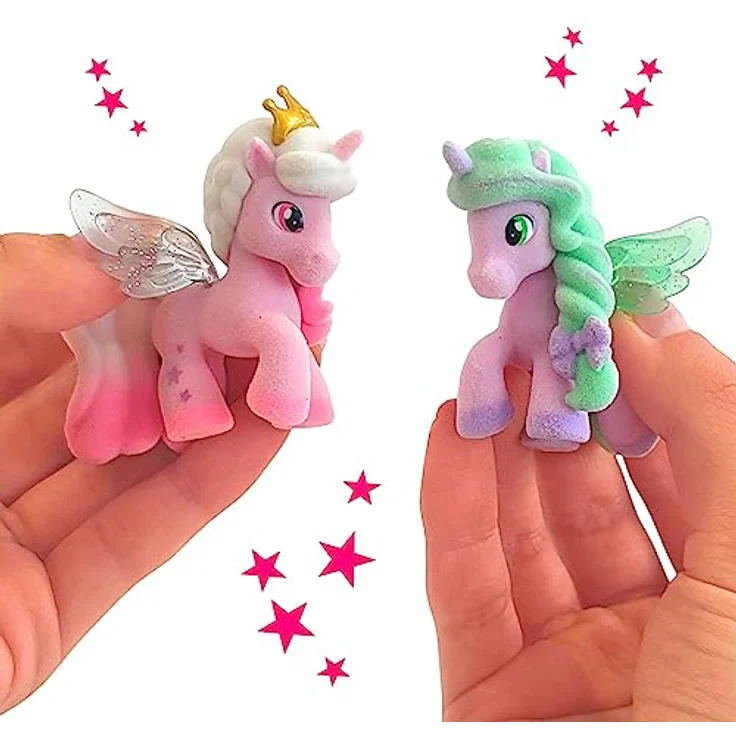 CRAZE Magic PONYS 6er Set, Sammelfiguren mit Tattoos und Zubehör, 6 stylische Ponys aus Ponydale – Bild 2