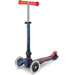 MICRO Mini micro Deluxe Foldable LED | Das ORIGINAL | LED Rollen | Kinderroller ab 2 Jahren