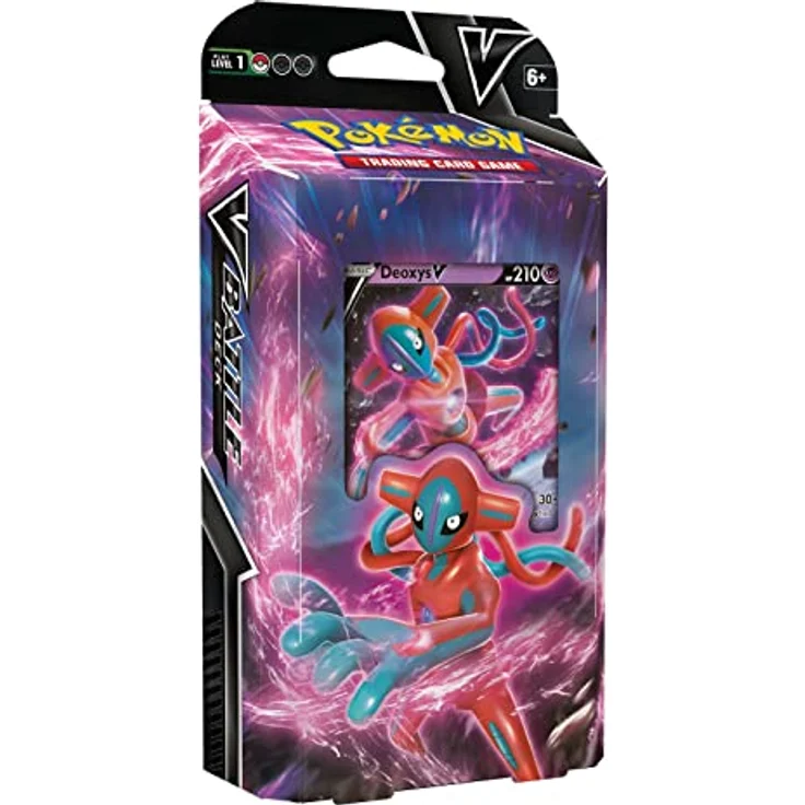 The Pokemon Company Pokemon V Battle Deck—Zeraora vs. Deoxys, 2 spielbereite Decks mit jeweils 60 Karten, inklusive Trainingskarten und Spielmatten – Bild 4