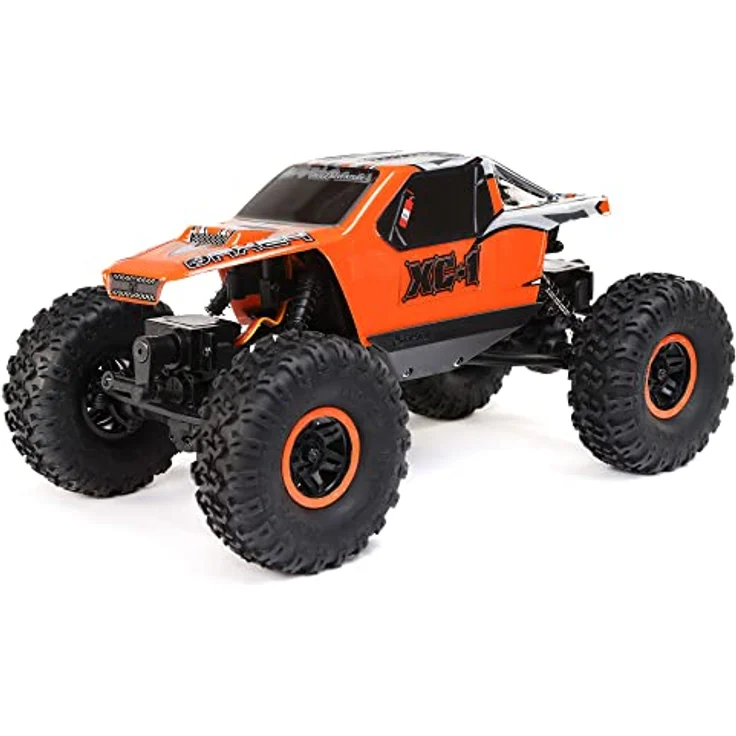 Axial AX24 XC-1, 1/24th 4WS Crawler Brushed RTR, Orange – Bild 1