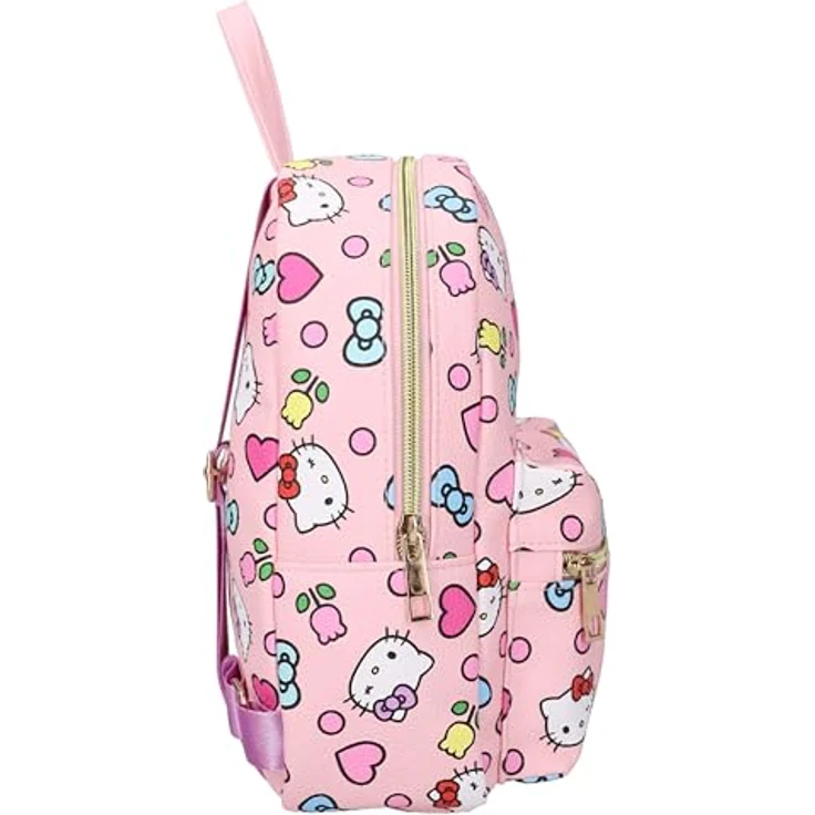 Hello Kitty Rucksack Sweet On You, Kindergartenrucksack 27 x 21 x 8 cm, offiziell lizenziert – Bild 3