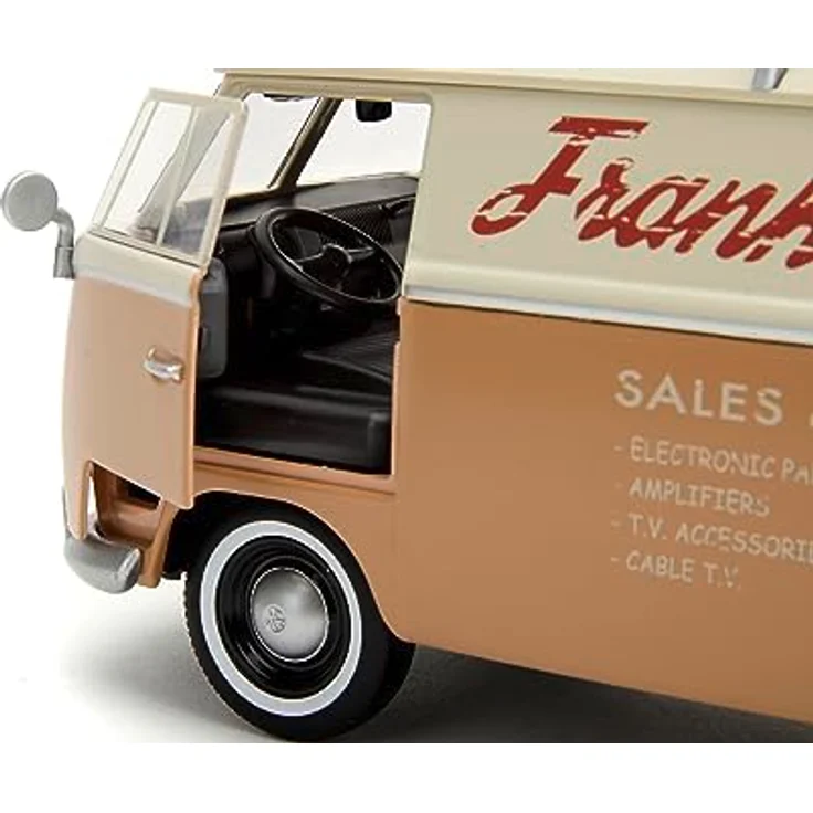 Jada Toys Transformers Wheeljack VW Bus (T7) - Volkswagen Bulli aus Transformers 7: Aufstieg der Bestien, Die Cast Auto ab 8 Jahre mit Sammelmünze, 1:24, 19cm – Bild 4