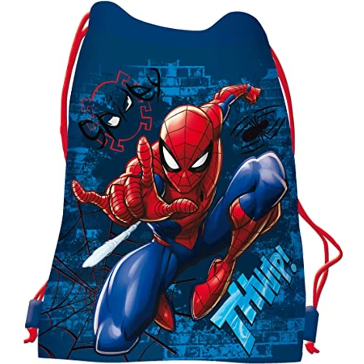 Spiderman Schulrucksack Schulranzen Schultornister Schulrucksack, Designs für jeden Geschmack, großzügige Abmessungen, leicht und praktisch - blau – Bild 7