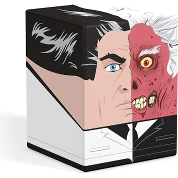 DC Comics Squaroes Squaroe Batman: Gotham City GC011 – Two-Face, Sammelbox für bis zu 100 Karten, Deutschland – Bild 1
