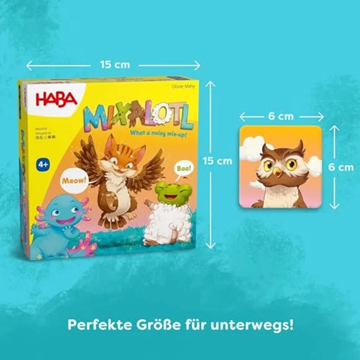 Haba Mixalotl_DE 2, Brettspiel für schnelle Reaktion und Geräuschspaß für Kinder – Bild 3