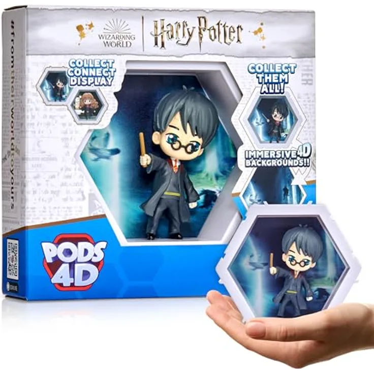 WOW! PODS 4D Harry Potter | Einzigartige zusammensteckbare Wackelfigur zum Sammeln, die aus ihrer Welt in Ihre platzt, Wand- oder Regaldisplay | Harry Potter Spielzeug und Geschenke | Serie 1 Nr. 449