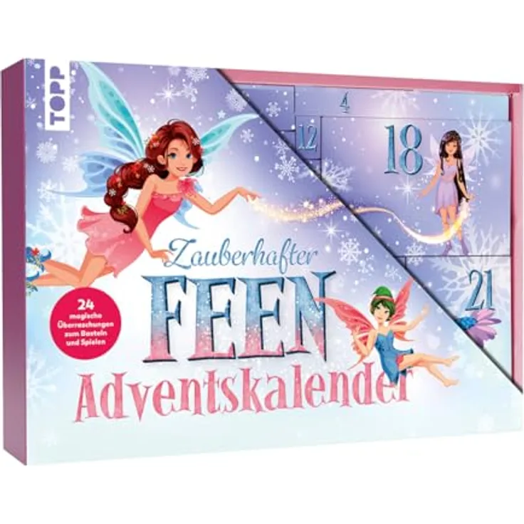 Frech Zauberhaft Feen-Adventskalender, 24 Überraschungen für kreative DIY-Ideen
