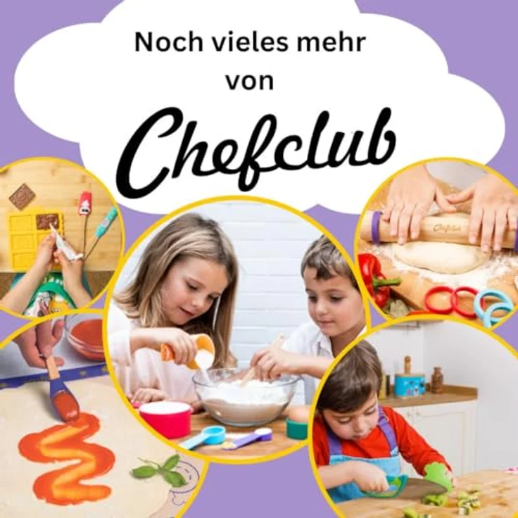 Chefclub Kreativset Kinderleichte Kuchen & Desserts, inklusive kostenloser Chefclub-App mit 25 Rezepten und Messbecher-Set – Bild 5