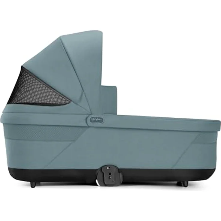Cybex Gold COT S LUX Kinderwagenaufsatz, Sonnenverdeck UPF50+, Stormy Blue – Bild 4
