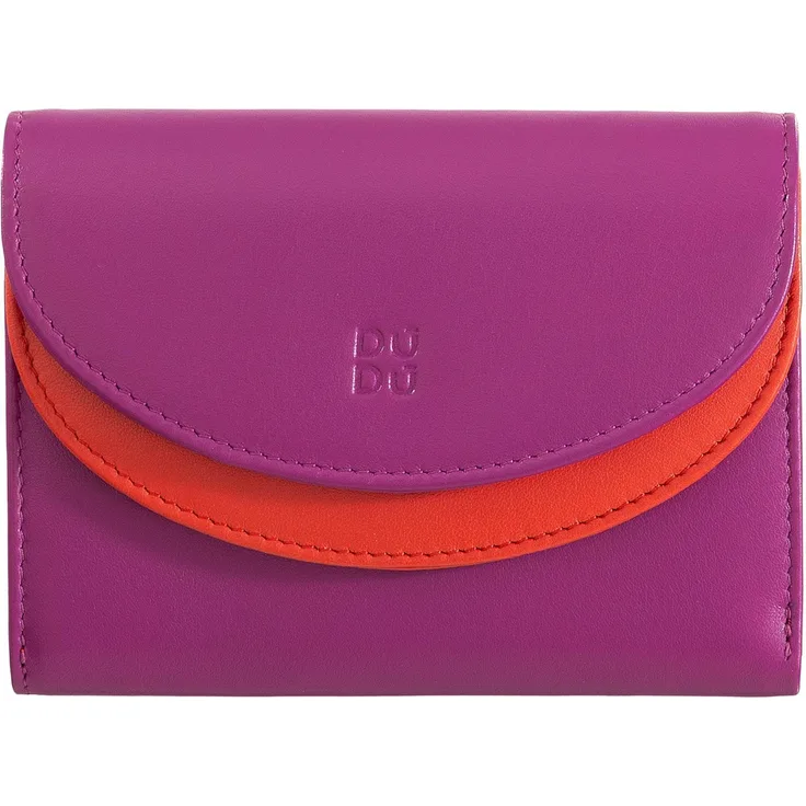 Dudu Damen Portemonnaie Geldbörse RFID Leder 13 cm, Modern und funktional