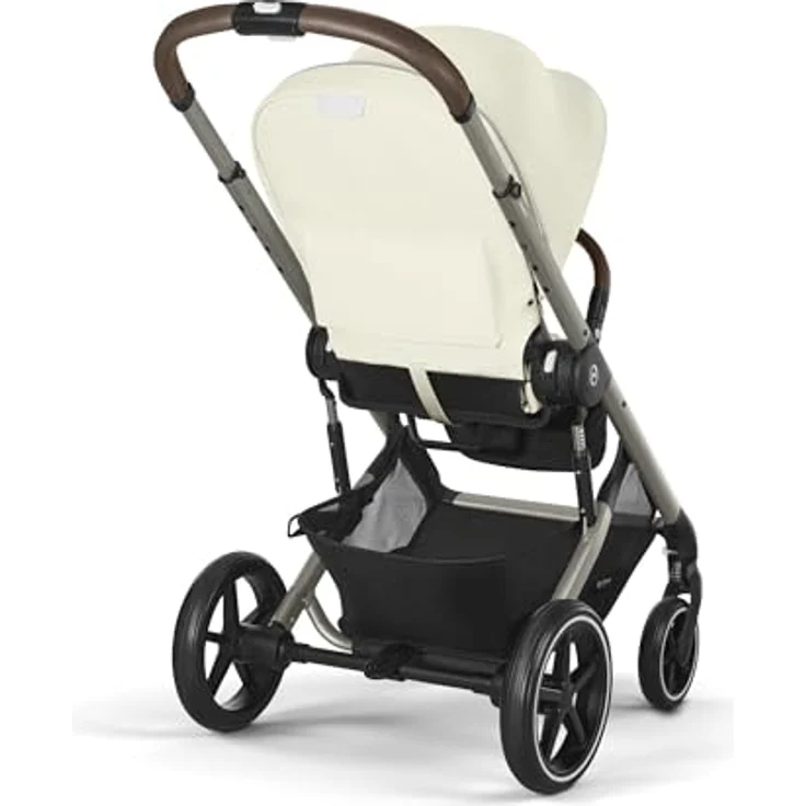 Cybex Kinder-Buggy Balios S Lux Kinderwagen - Kollektion 2025, mit ergonomischer Liegeposition, verbesserte Allrad-Federung, XXL Sonnenverdeck - Blau – Bild 3