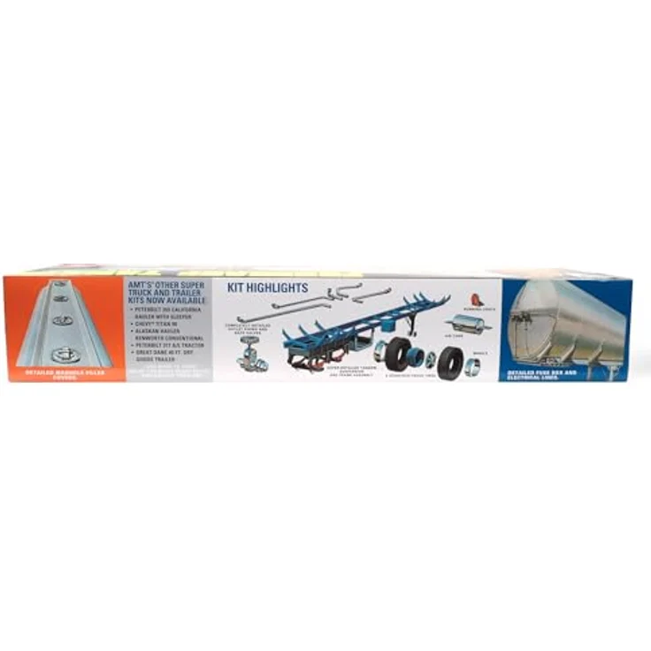 AMT 1/25 Fruehauf Tanker Gulf Plastikmodellbausatz - Maßstab 1:25 – Bild 2