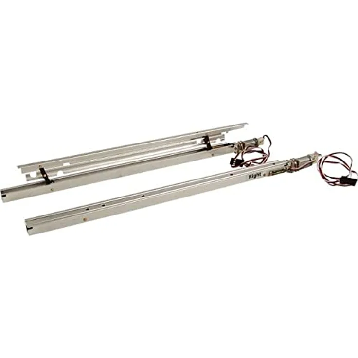 Pichler Störklappen elektrisch, 180 mm x 10 mm, robust und langlebig, inkl. Pergamentersatz, für Modellbau
