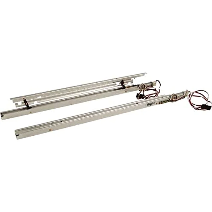 Pichler Störklappen elektrisch, 180 mm x 10 mm, robust und langlebig, inkl. Pergamentersatz, für Modellbau