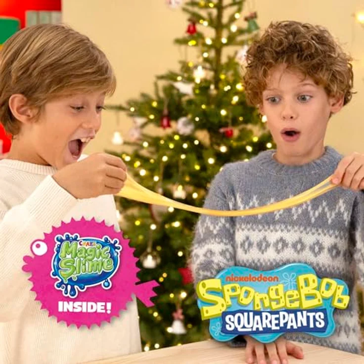 CRAZE SpongeBob Schwammkopf Adventskalender 2025, Spielzeug-Adventskalender mit 24 Überraschungen, inklusive 4 3D-Figuren und Schulsachen für Jungen und Mädchen – Bild 5