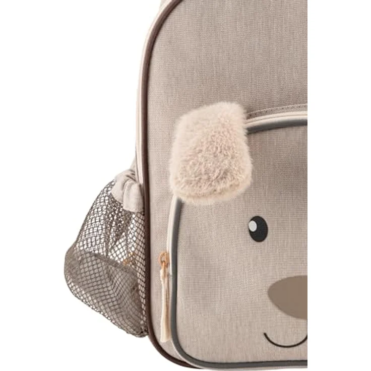 Sterntaler Rucksack Hund Lucky, Kindergartentasche aus wasserabweisendem Polyester mit Kühlfunktion, beige, verstellbaren Gurten und integrierter Adresskarte – Bild 5