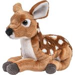 Teddys Rothenburg Rehkitz braun mit Flecken liegend 22 cm Kuscheltier